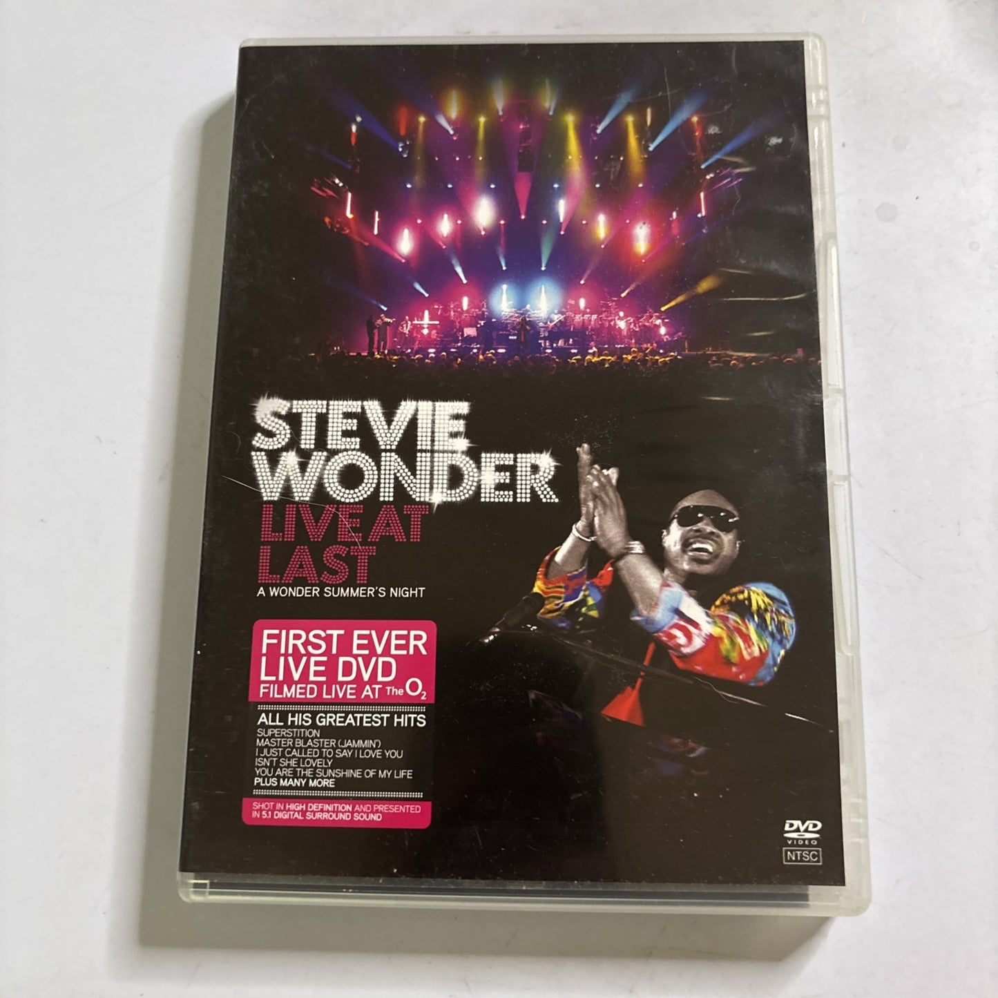 Stevie Wonder Live At Last - A Wonder Summer's Night DVD All Regions