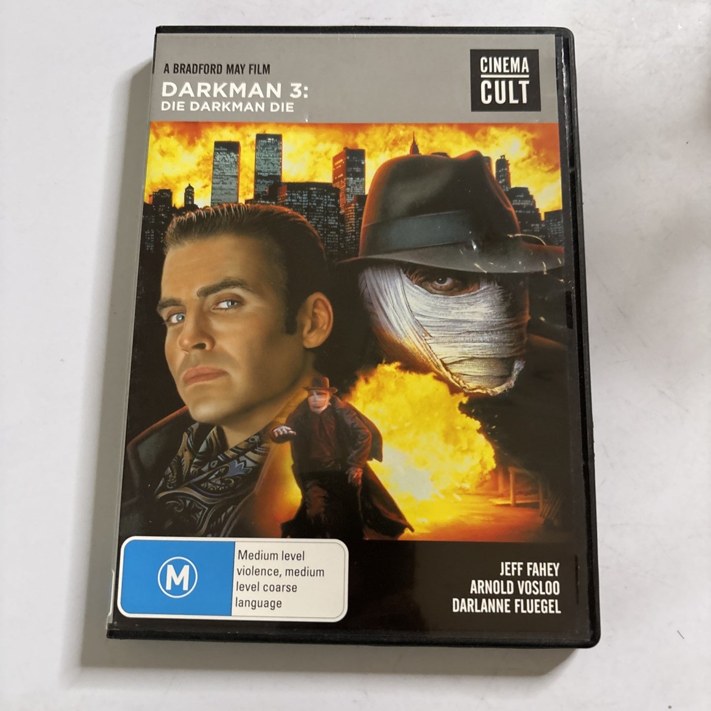 Darkman III - Die Darkman Die (DVD, 1996) Bradford May Region 4