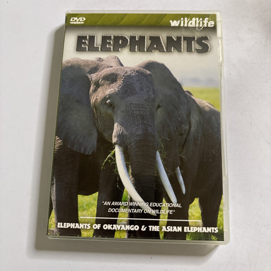 Wildlife Elephants - Elephants of Okavango & Asian Elephants (DVD, 1998)