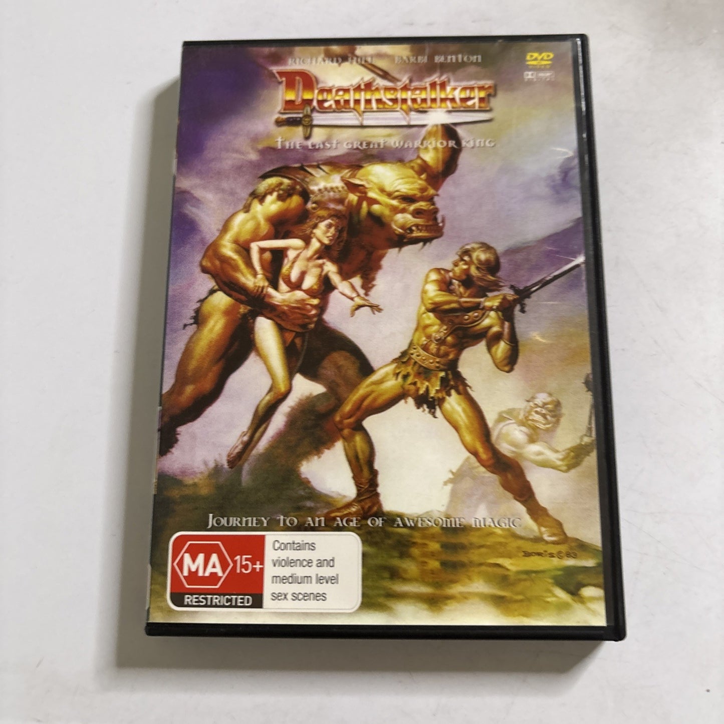 Deathstalker (DVD 1983) Richard Hill, Barbi Benton Region 4
