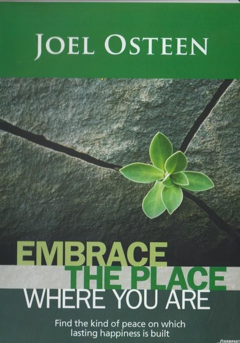 Joel Osteen - Embrace The Place Where You Are (Audio CD, 2006)
