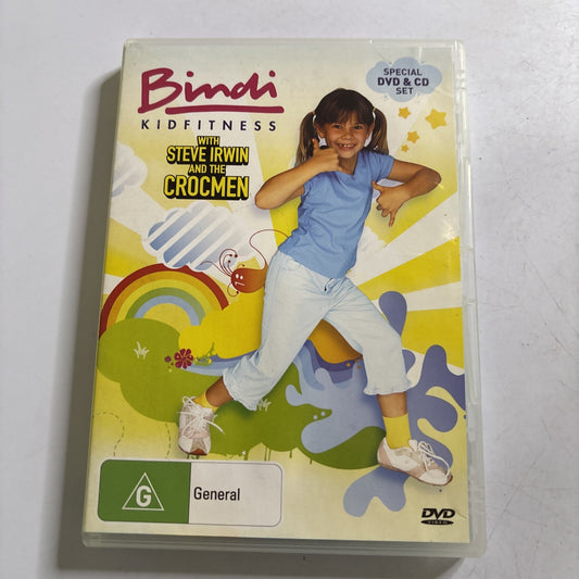 Bindi - Kidfitness with Steve Irwin and the Crocmen (DVD + CD) Region 4