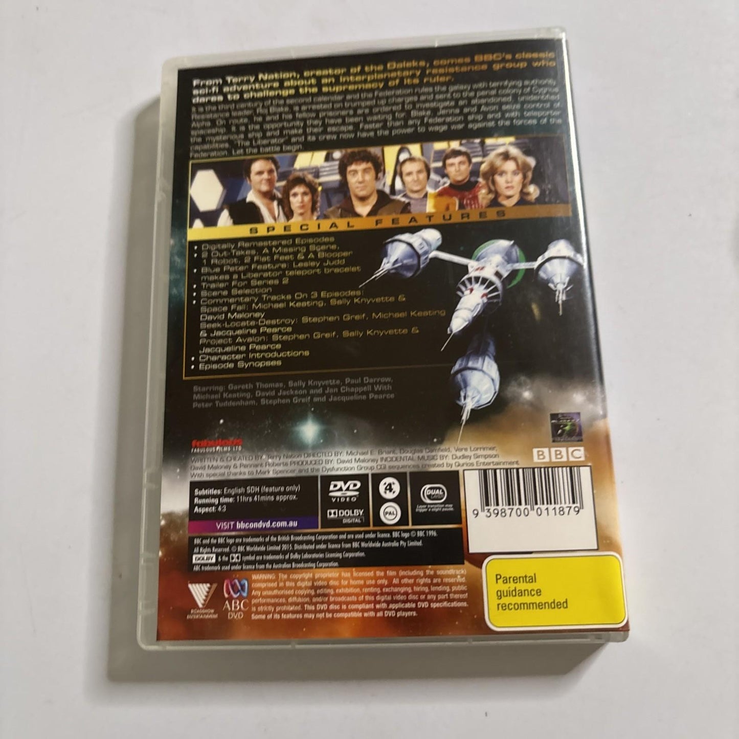 Blake's 7 : Series 1 (DVD, 1978) Region 4