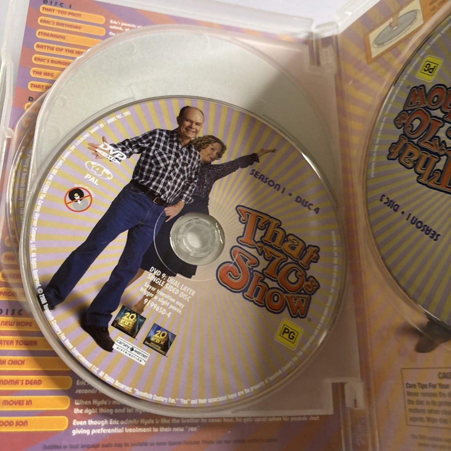 That 70's Show : Season 1 (DVD, 1998) Region 4