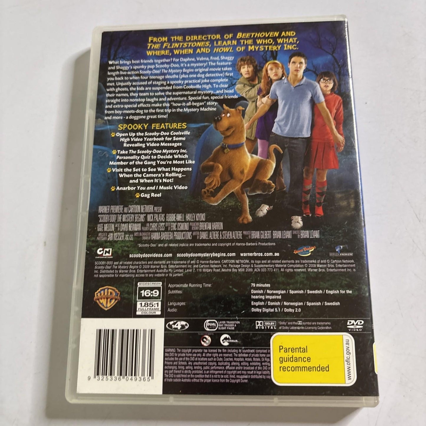 Scooby-Doo! - The Mystery Begins (DVD, 2009)  Region 4
