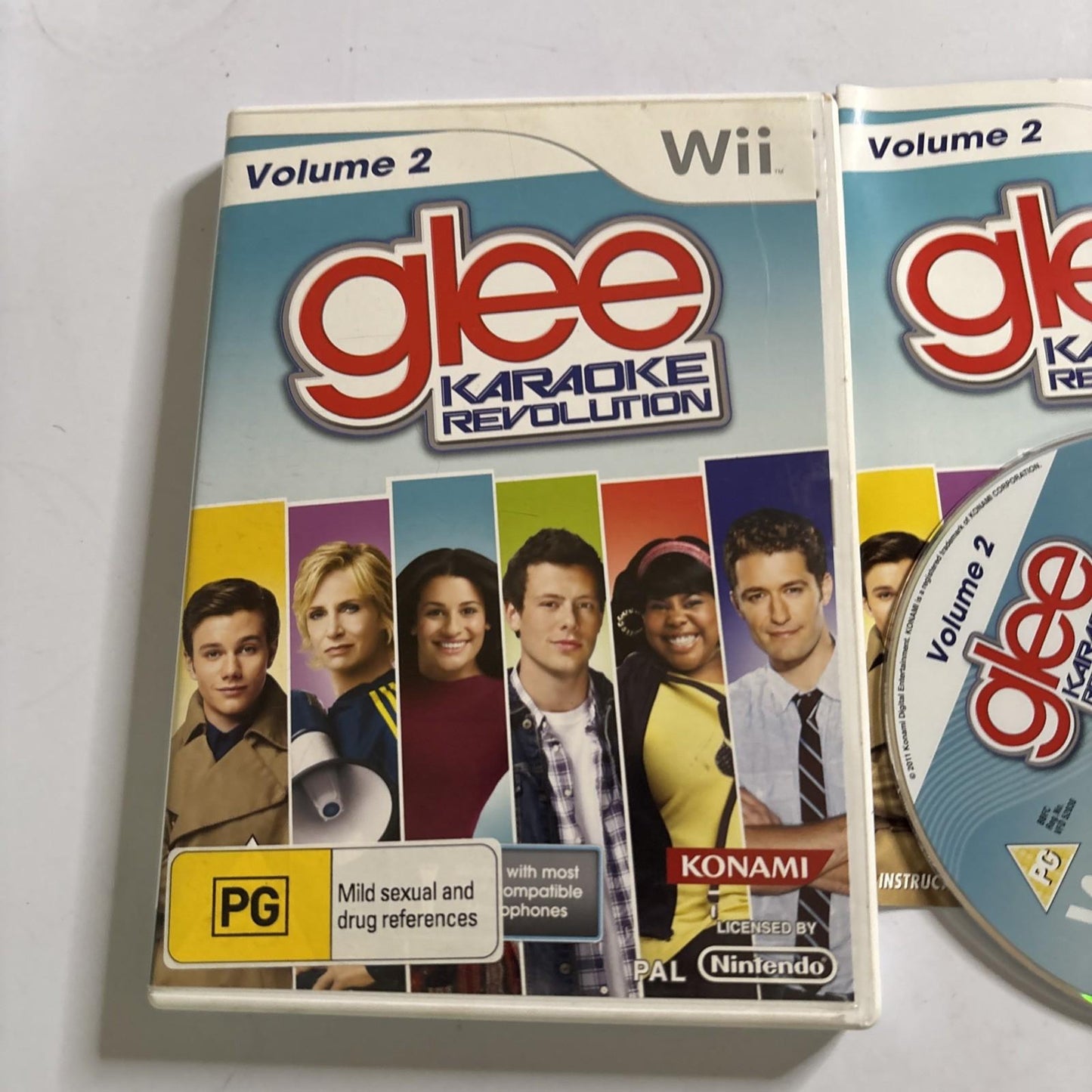 Glee Karaoke Revolution - Volume 2 Nintendo Wii PAL Manual