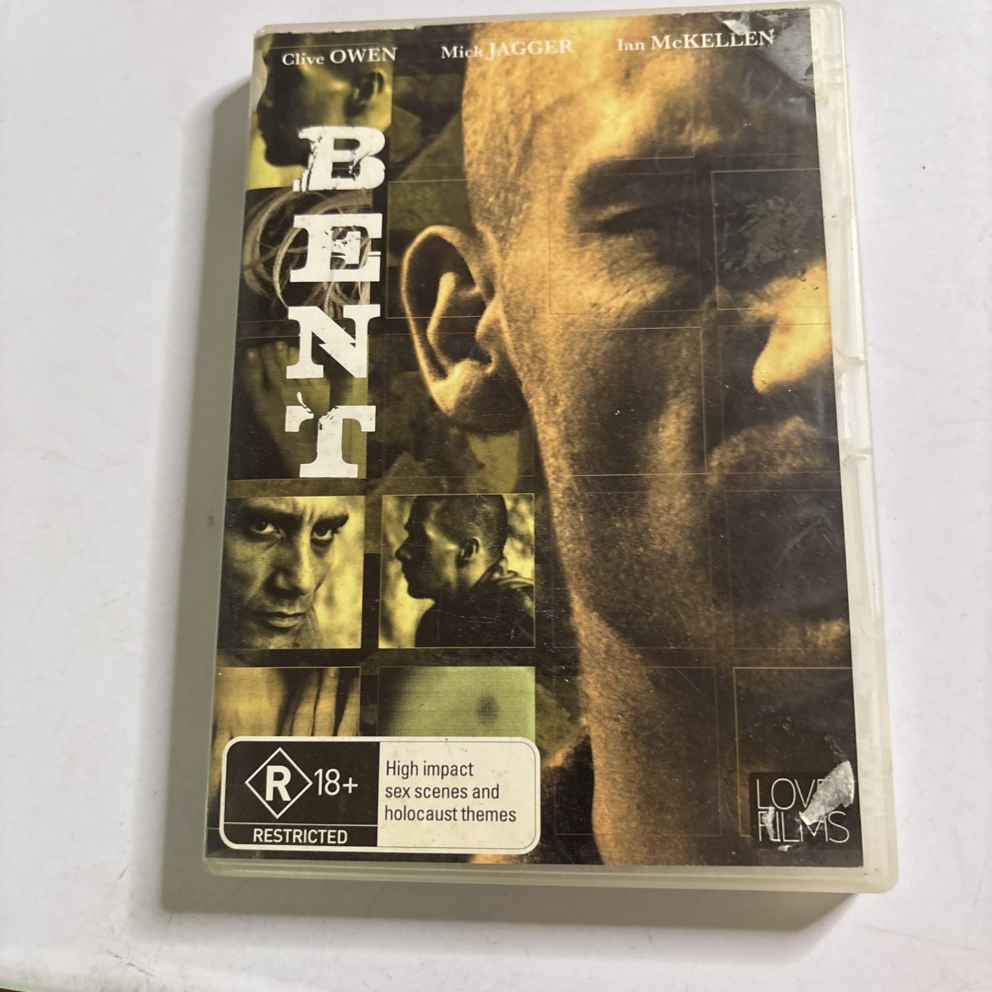 BENT (DVD, 1997) Sean Mathias, Clive Owen, Mick Jagger, Ian McKellan Region 4