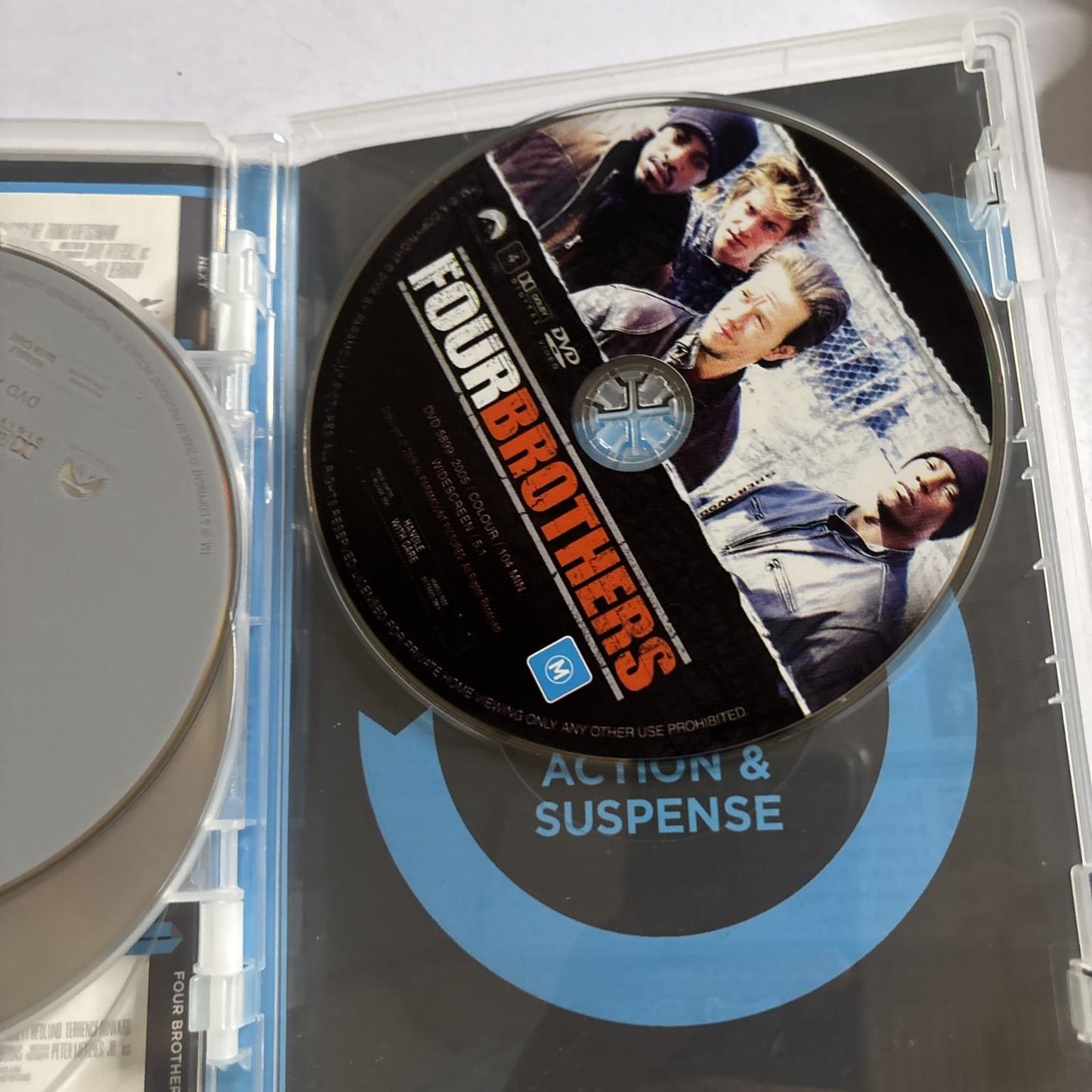 Next / Disturbia / Premonition / Eagle Eye / Four Brothers (DVD) Region 4