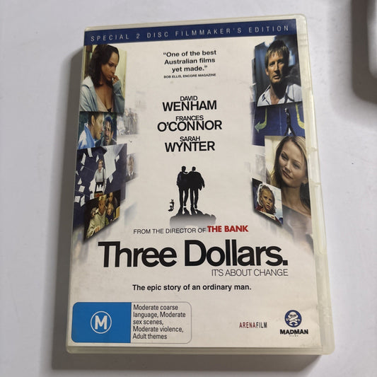 Three Dollars (DVD, 2004) David Wenham, Frances I'm Connor All Regions