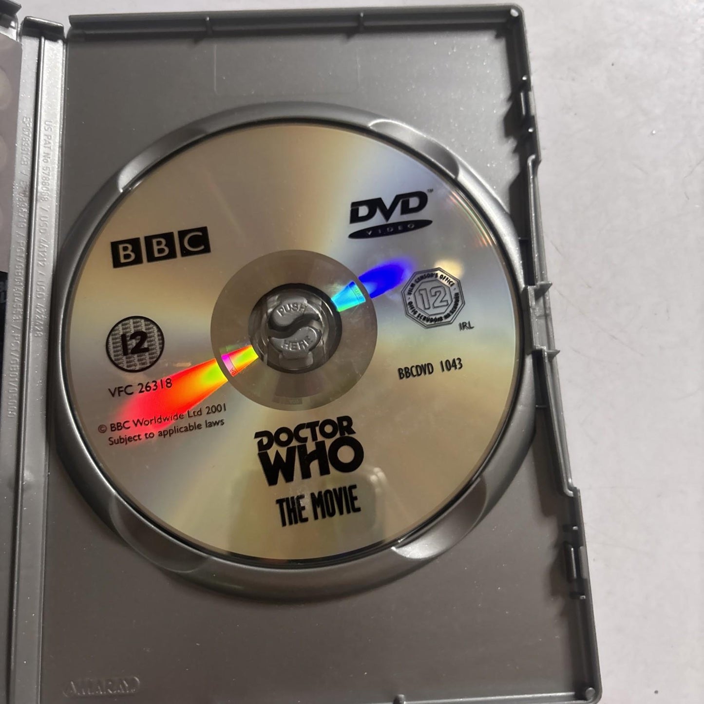 Doctor Who - The Movie (DVD 1996) Paul McGann Region 4,2