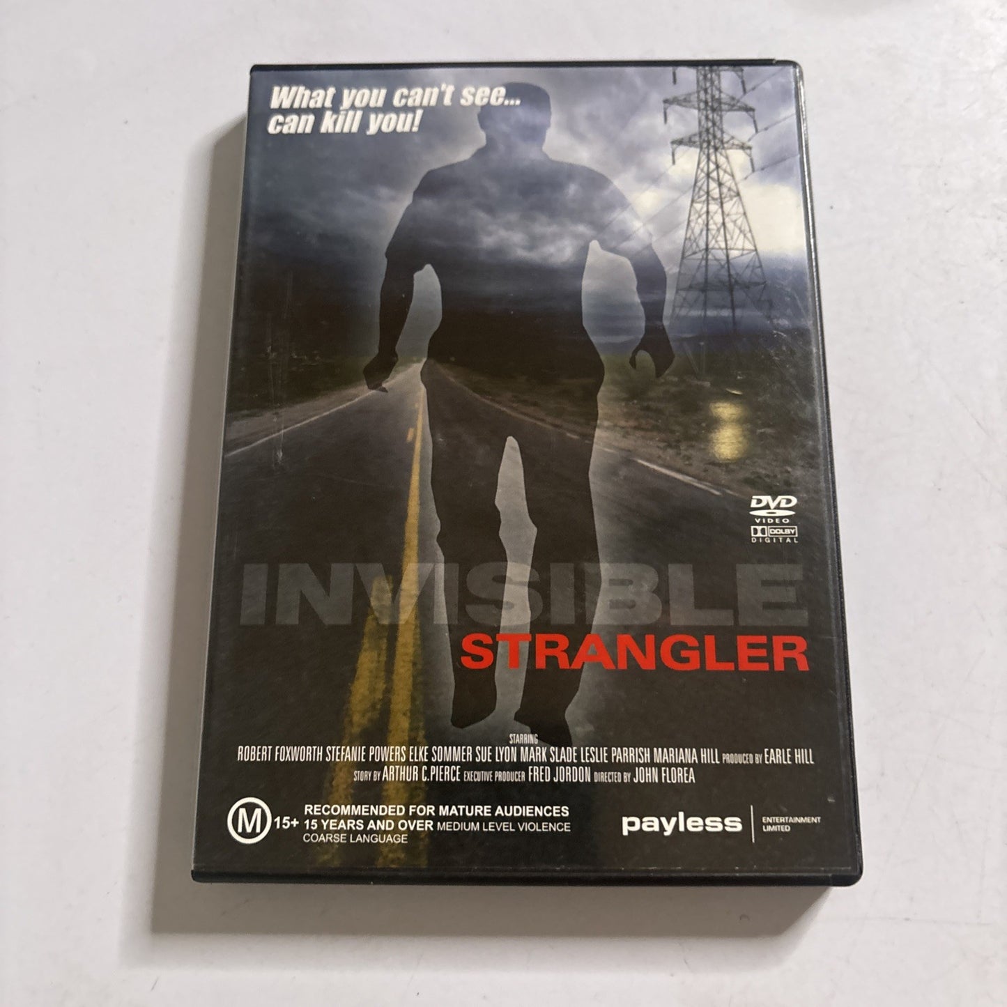 Invisible Strangler (DVD, 1984) Robert Foxworth All Region NEW