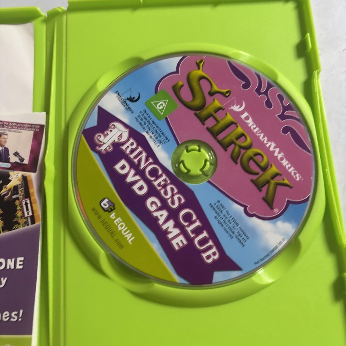 Shrek - Princess Club DVD Game All Regions