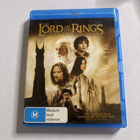 The Lord of the Rings - The Two Towers (Blu-ray, 2002) Region B