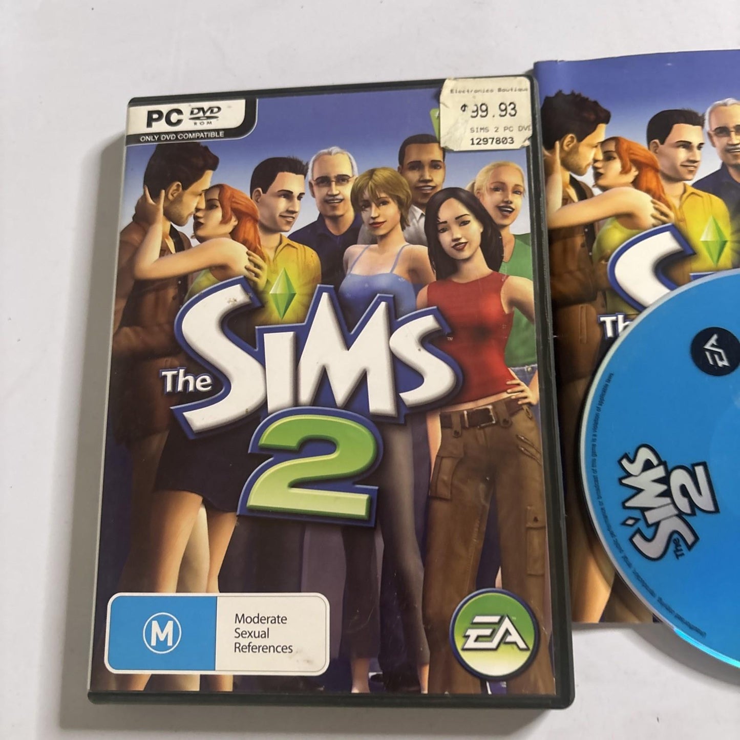 The Sims 2 PC DVD-ROM Includes Booklet