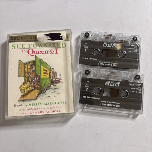 The Queen & I By Sue Townsend (Audio Cassette, 1992)
