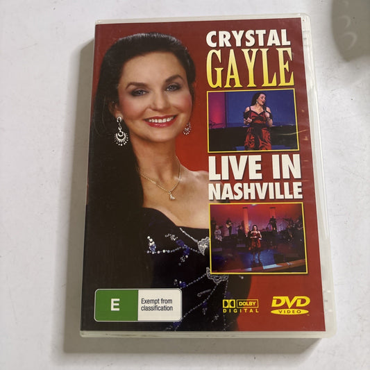 Crystal Gayle - Live In Nashville (DVD) All Regions NEW