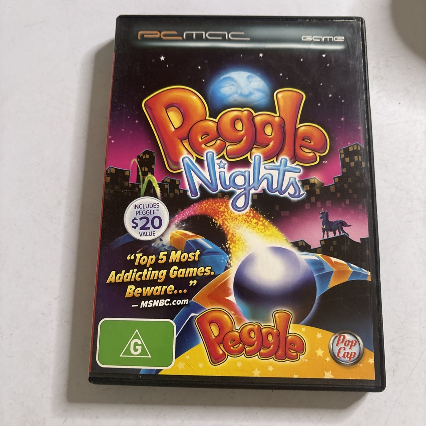 Peggle Nights by Pop Cap PC MAC  CD-ROM Puzzle Game