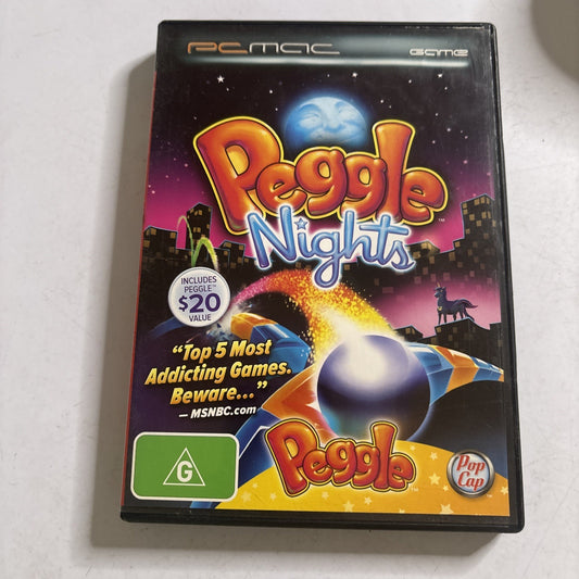 Peggle Nights by Pop Cap PC MAC  CD-ROM Puzzle Game