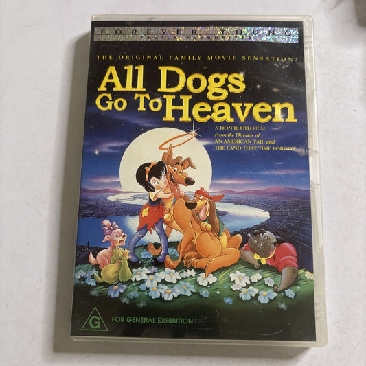 All Dogs Go to Heaven (DVD, 1989) Region 4
