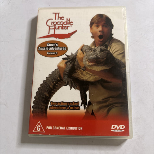 Crocodile Hunter : Vol 3 (DVD, 2002) Steve Irwin Region 4