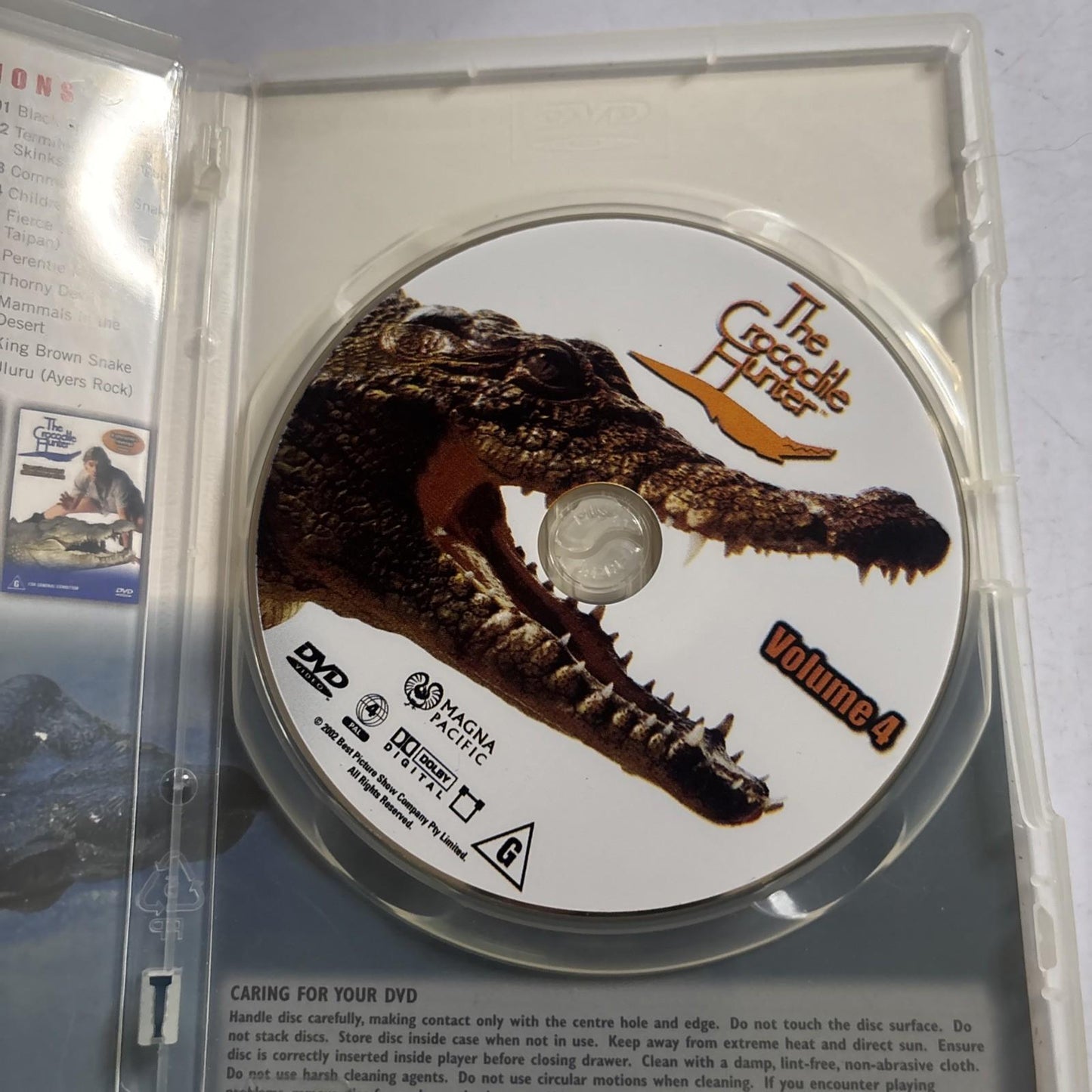 Crocodile Hunter : Vol 3 (DVD, 2002) Steve Irwin Region 4