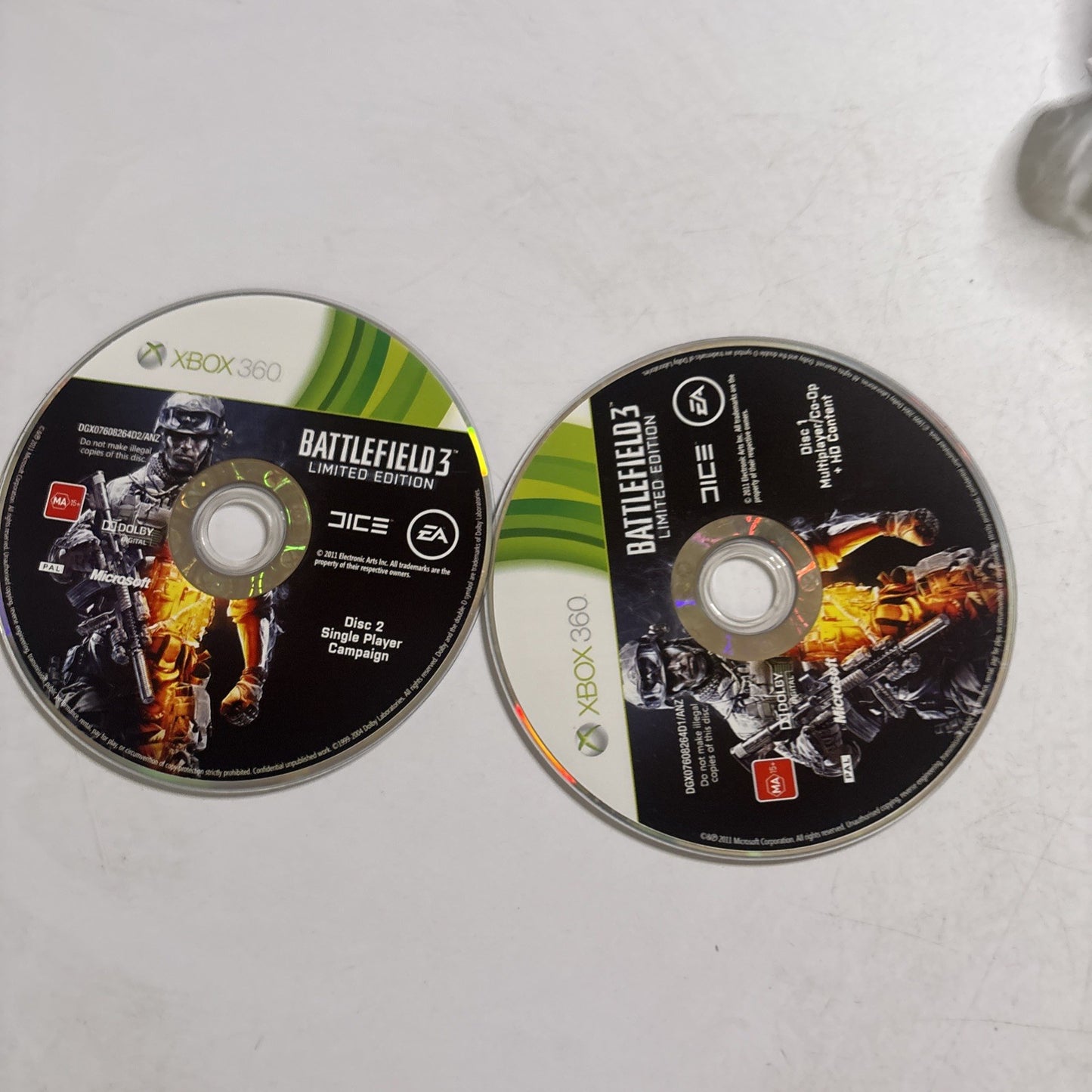 Battlefield 3 Limited Edition Xbox 360 PAL *Disc Only*