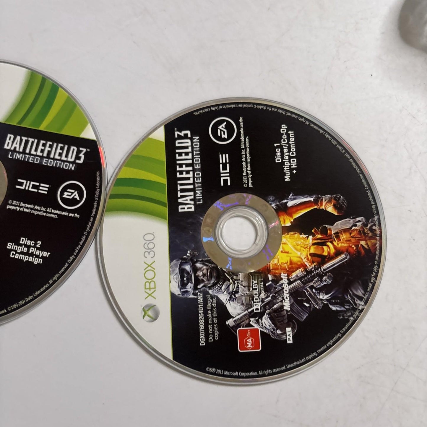 Battlefield 3 Limited Edition Xbox 360 PAL *Disc Only*