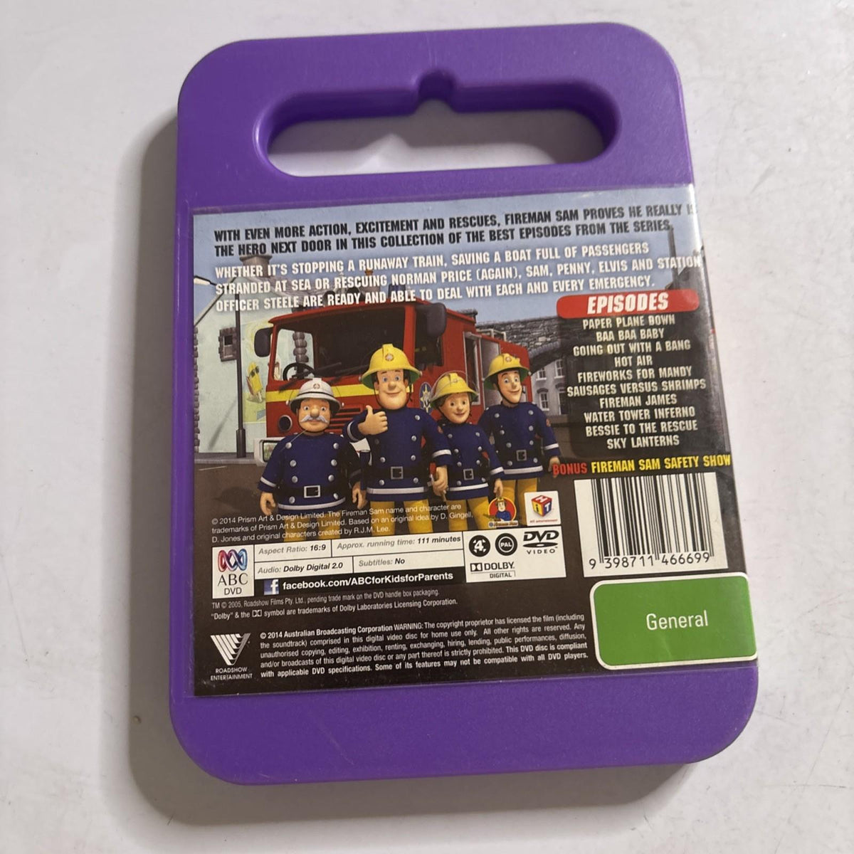 Fireman Sam Raspberry Dvd Fireman Sam - The Best of Fireman Sam (DVD, 2014) Region 4 – Retro Unit