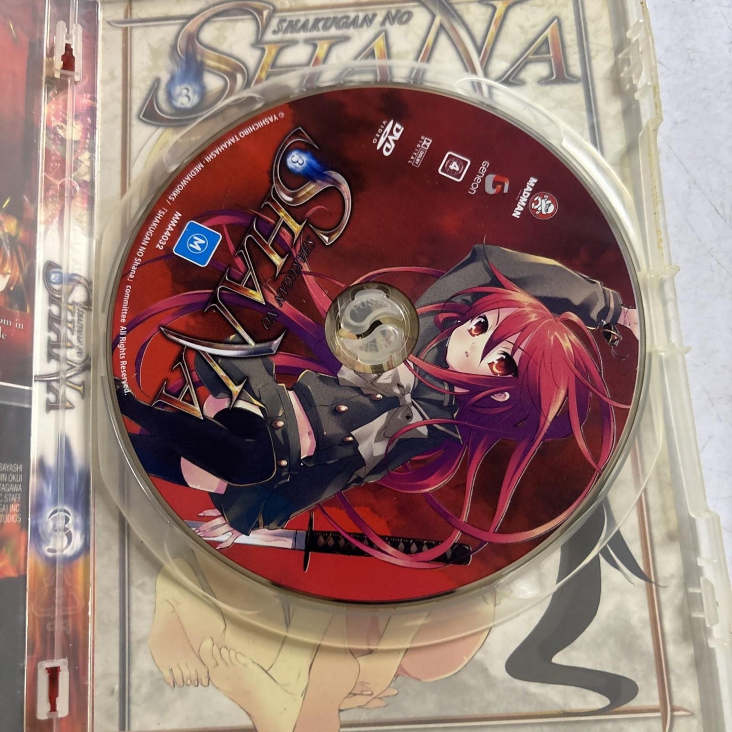 Shakugan No Shana : Vol 3 (DVD, 2005) Region 4