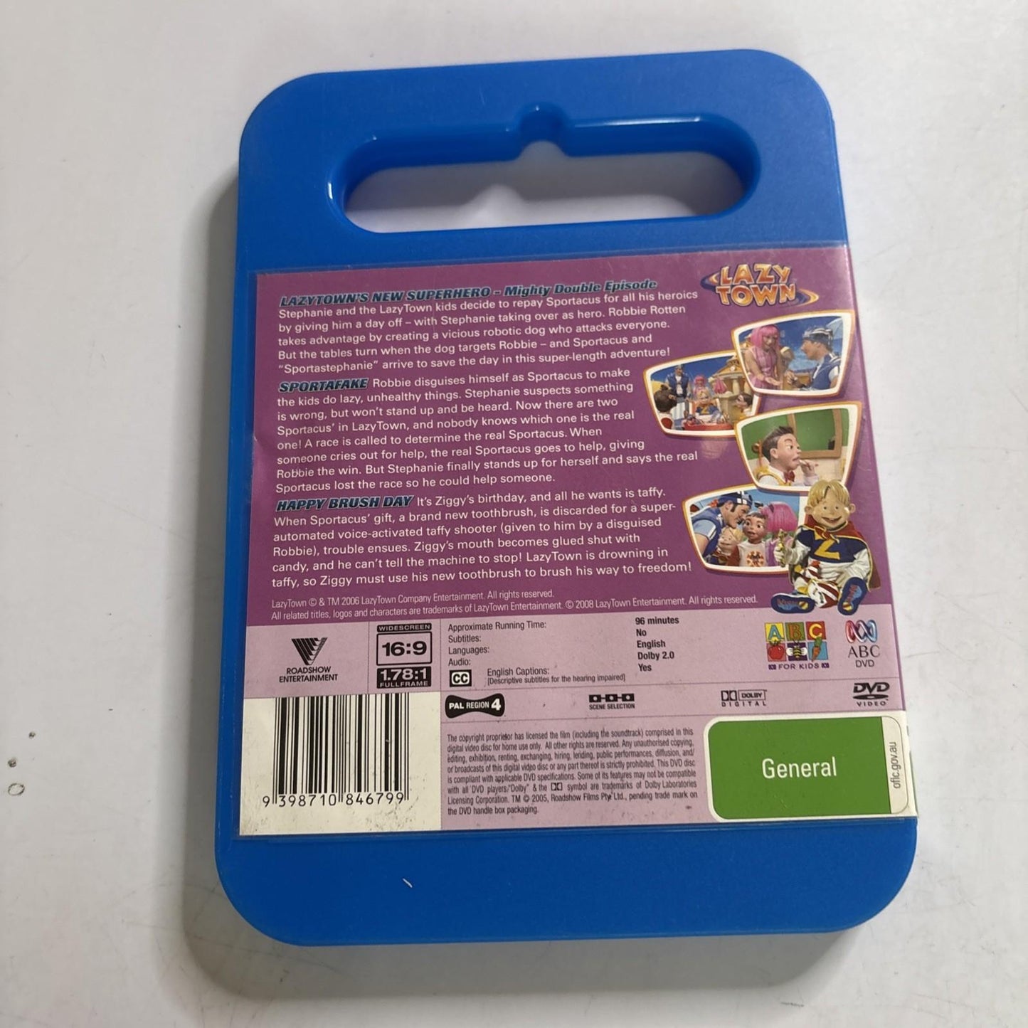 Lazytown - Super Hero (DVD, 2008) Region 4