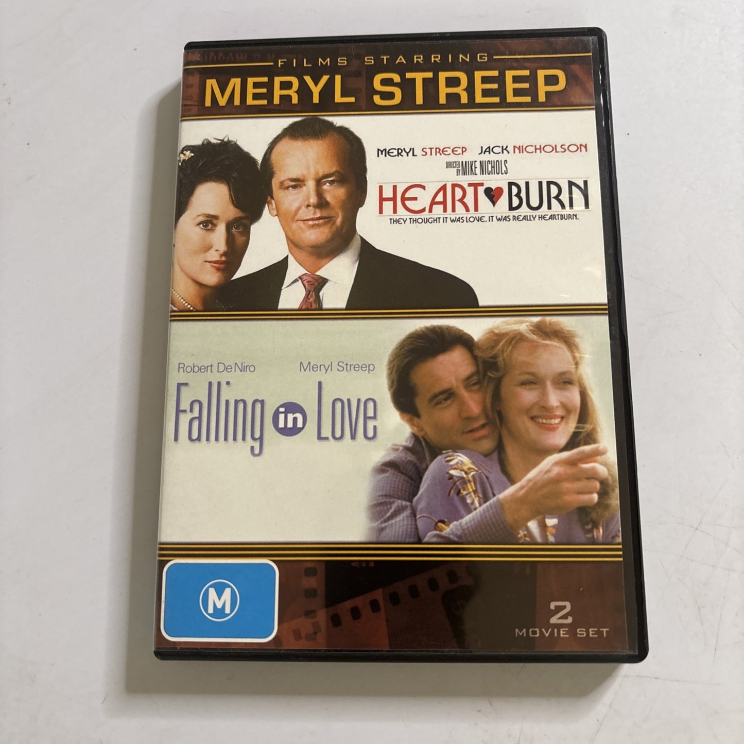 Merryl Streep: Heartburn / Falling In Love (DVD, 1986) Region 4 NEW