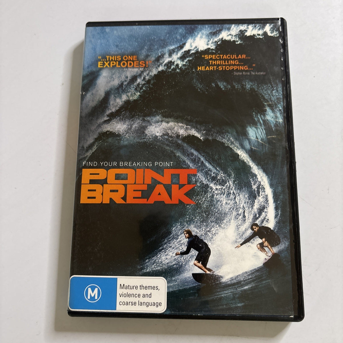 Point Break (DVD, 2015) Luke Bracey Region 4 NEW – Retro Unit