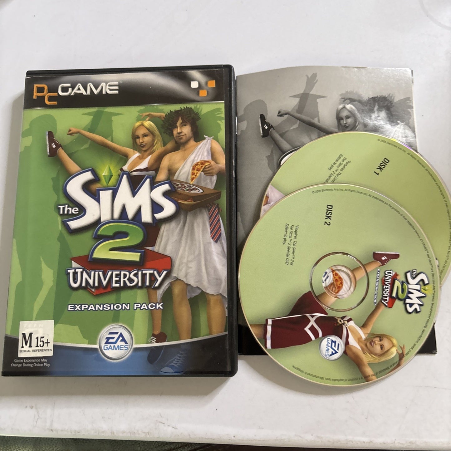 THE SIMS 2 UNIVERSITY EXPANSION PACK PC CD-ROM Microsoft Windows