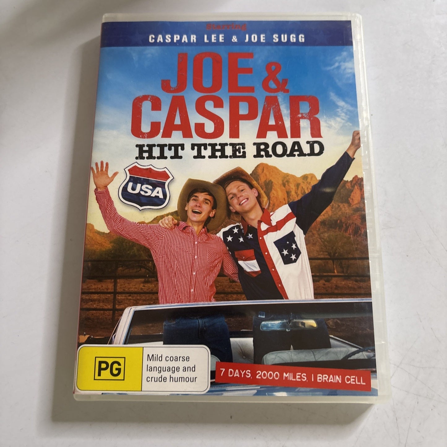 Joe & Caspar Hit the Road USA (DVD, 2016) Region 4