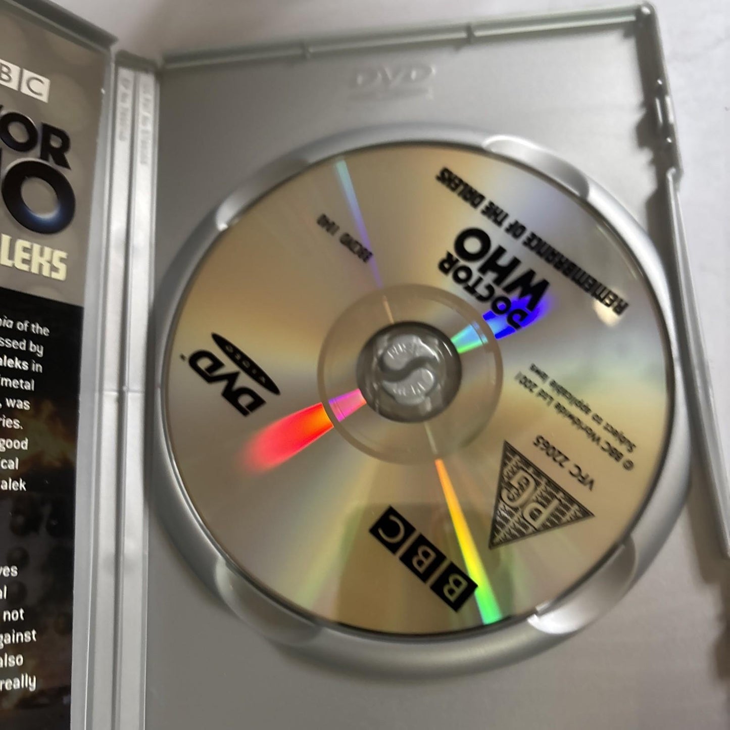 Doctor Who - Remembrance Of The Daleks DVD - Region 4,2