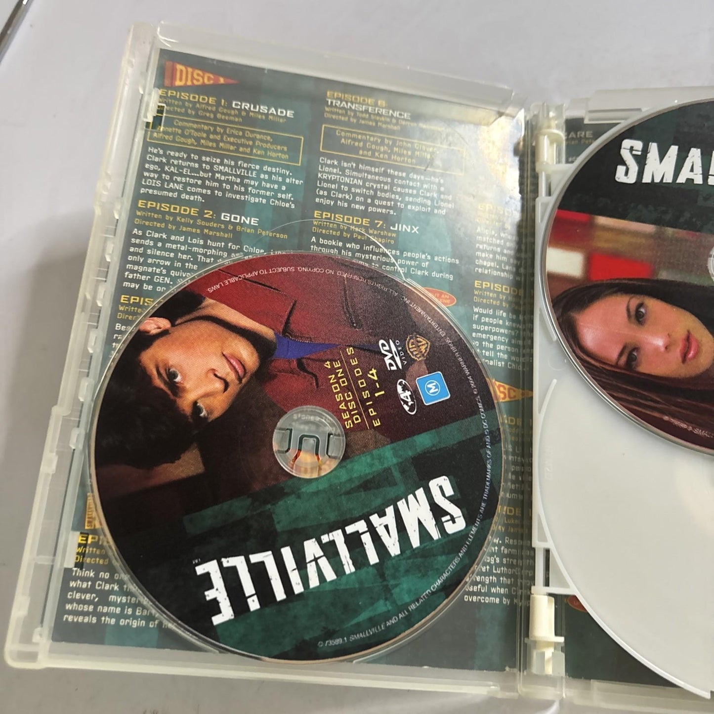 Smallville : Season 4 (DVD, 2004) Region 4