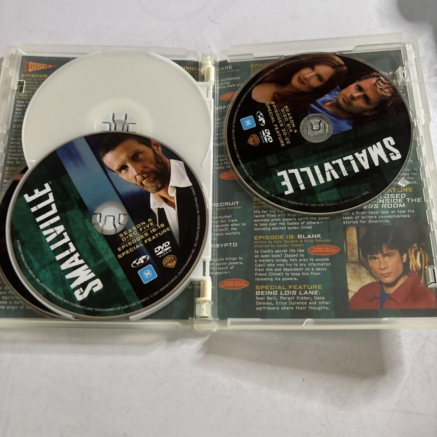 Smallville : Season 4 (DVD, 2004) Region 4