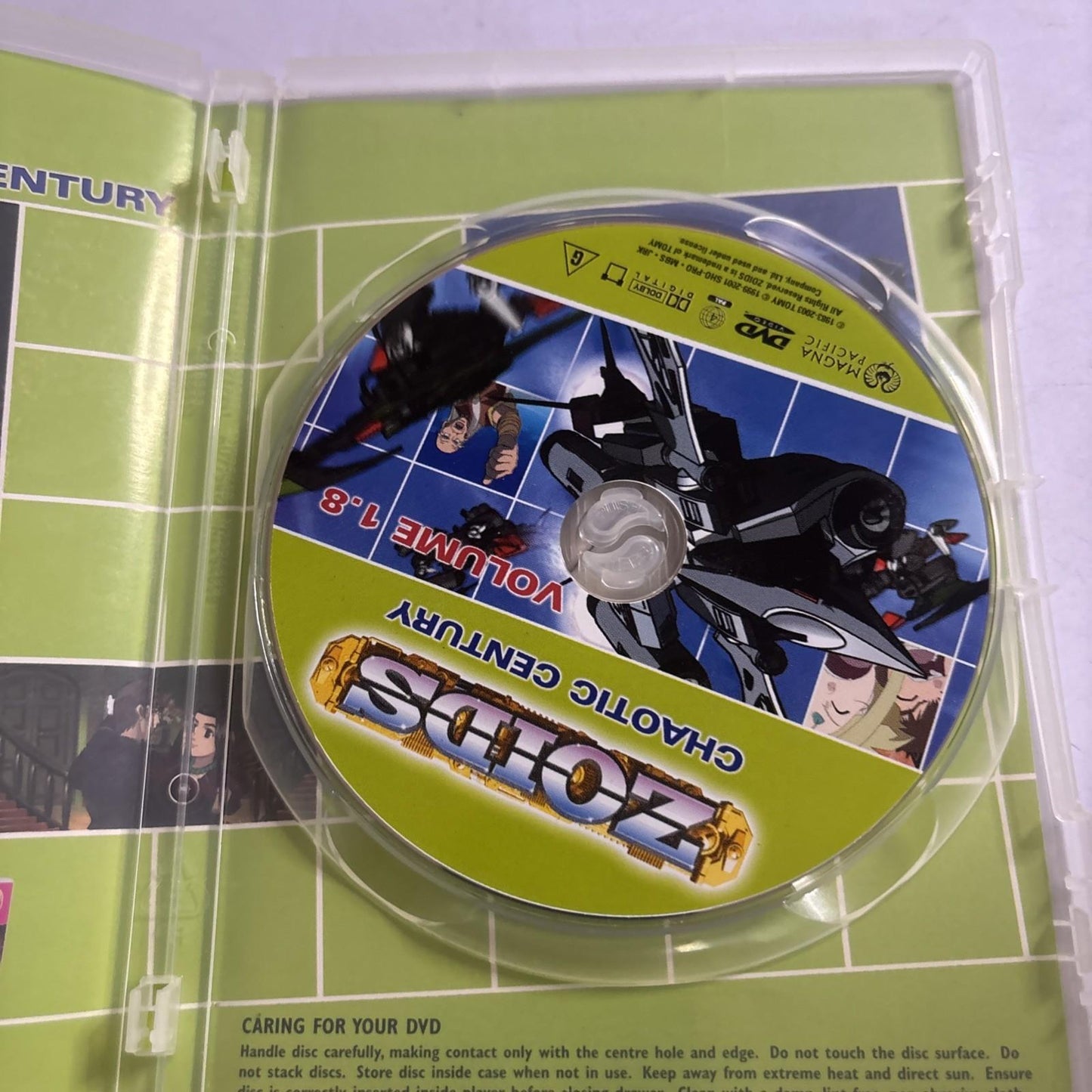 Zoids - Chaotic Century : Vol 1.8 (DVD, 2001) Region 4