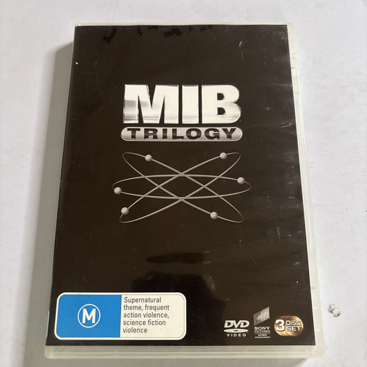 Men in Black Trilogy 1 2 3 (DVD, 2012) Will Smith Region 4