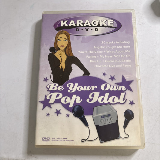 Karaoke DVD: Be Your Own Idol (DVD) All Regions