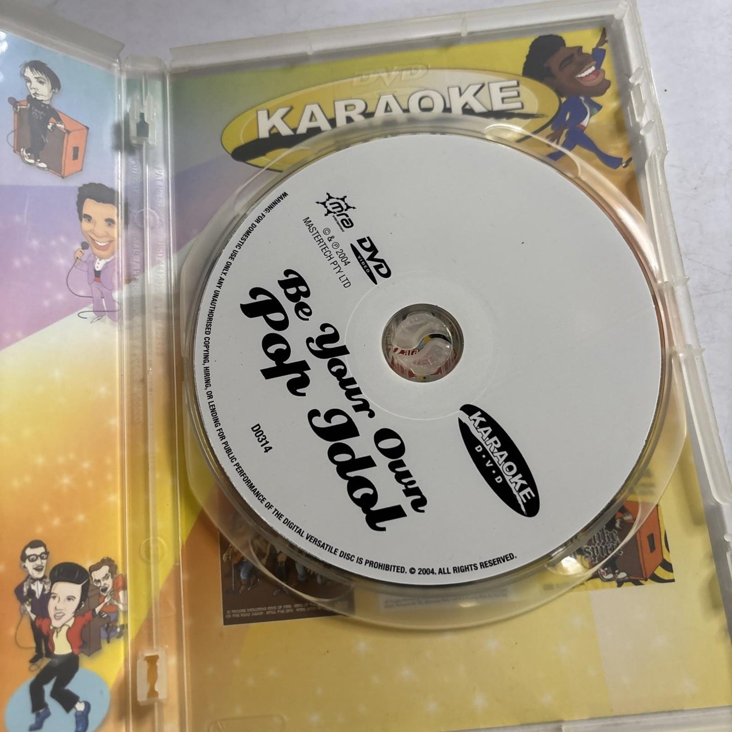 Karaoke DVD: Be Your Own Idol (DVD) All Regions