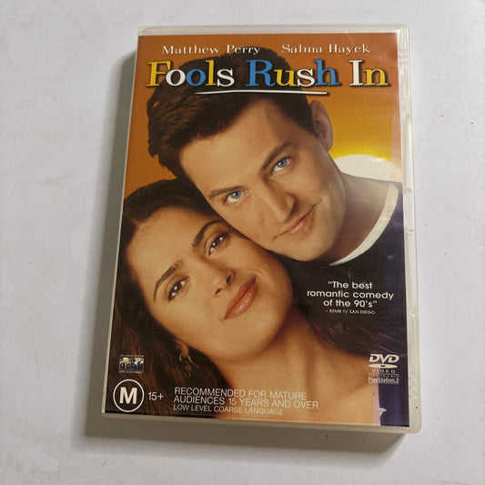 Fools Rush in (DVD, 1997) Matthew Perry Region 4
