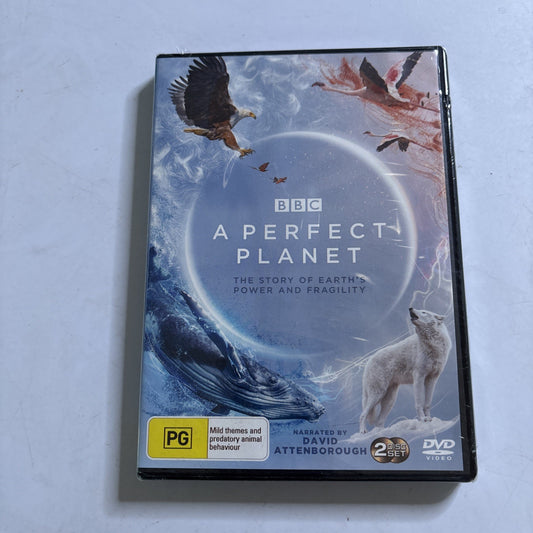 BBC: A Perfect Planet (DVD, 2021) David Attenborough Region 4,2 *New Sealed*