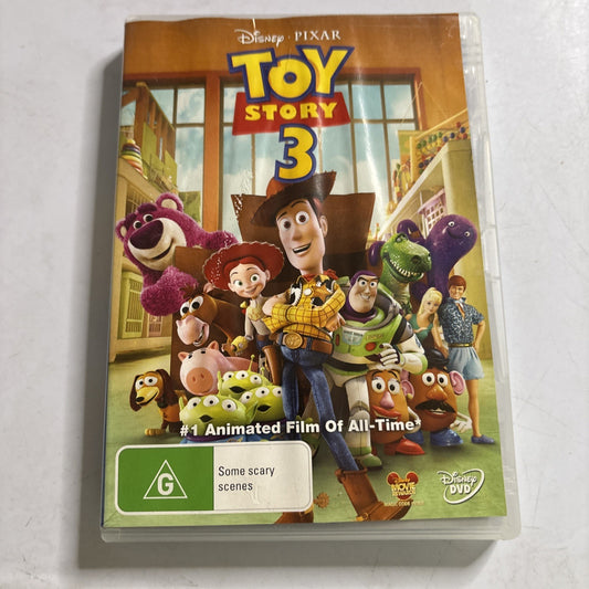 Toy Story 3 (DVD, 2010) Disney Region 4