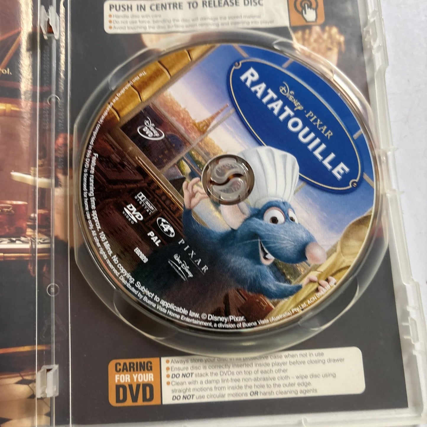 Ratatouille | Pixar Collection (DVD, 2007) Region 4
