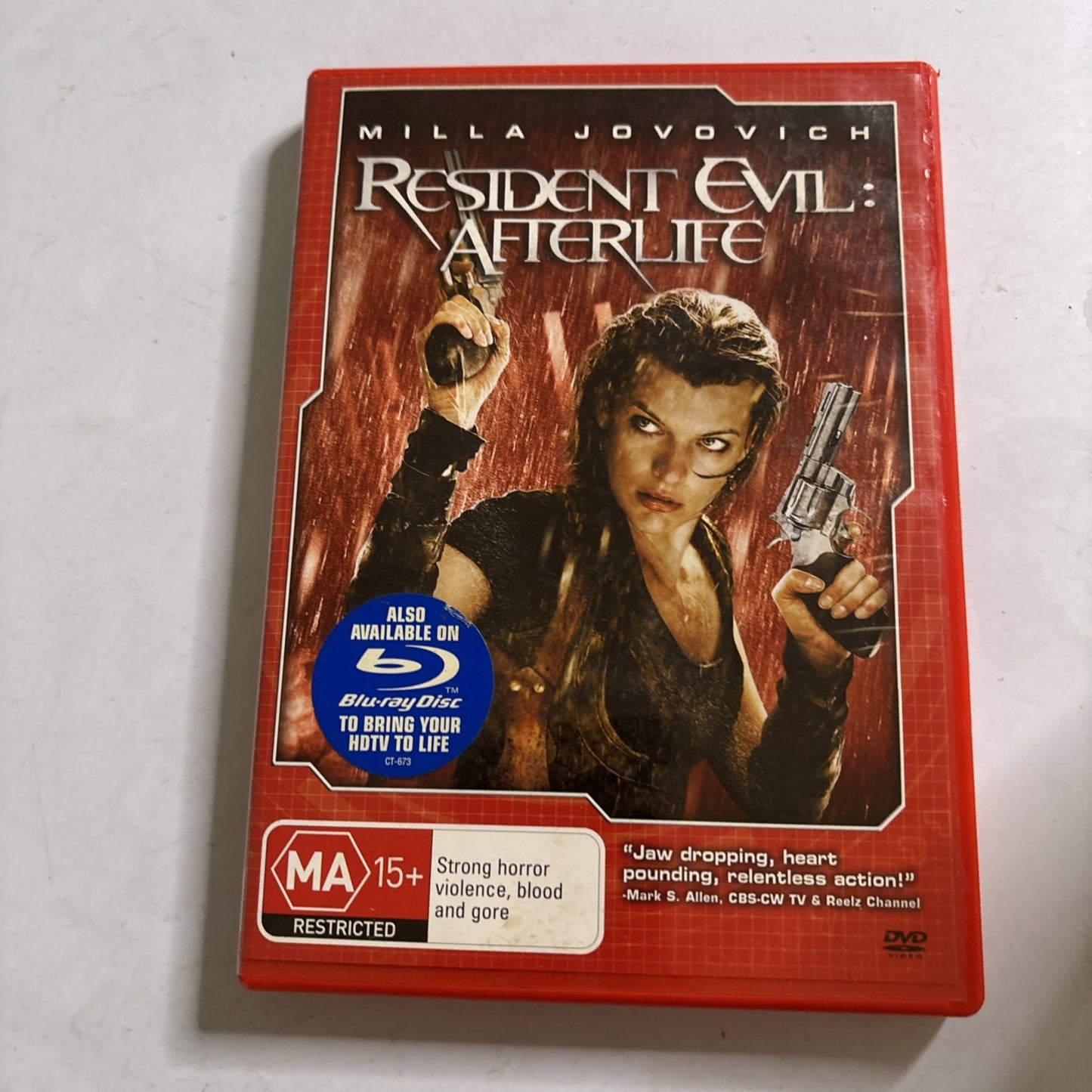 Resident Evil: Afterlife (DVD, 2010) Milla Jovovich Region 4