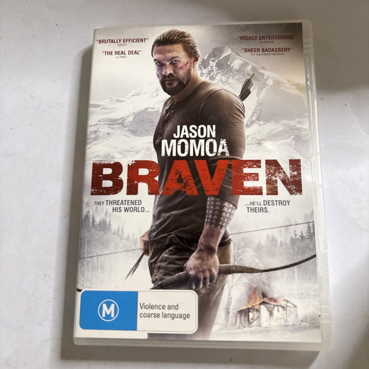 Braven (DVD, 2018) Jason Momoa Region 4