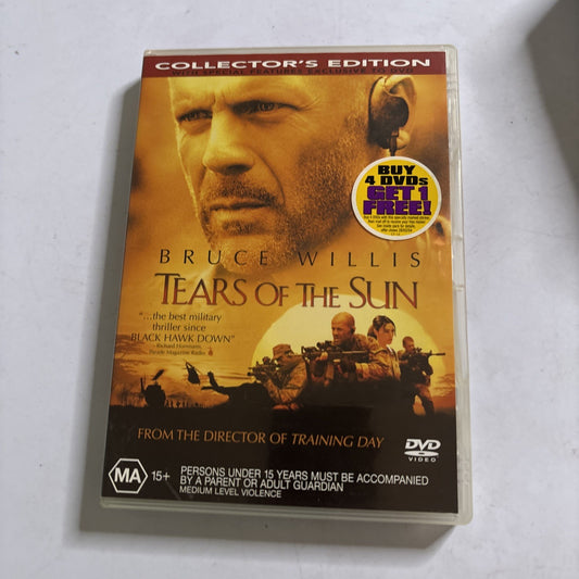 Tears of the Sun (DVD, 2003) Bruce Willis Region 4 NEW