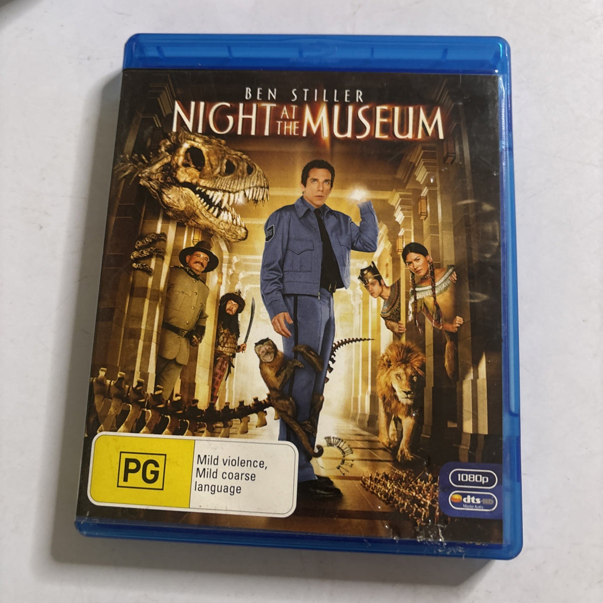 Night at the Museum (Blu-ray, 2006) Ben Stiller Region B – Retro Unit
