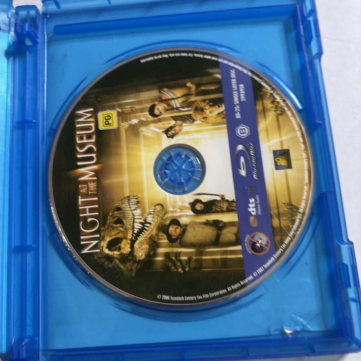 Night at the Museum (Blu-ray, 2006) Ben Stiller Region B – Retro Unit